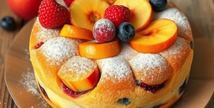 Gâteau aux fruits suédois