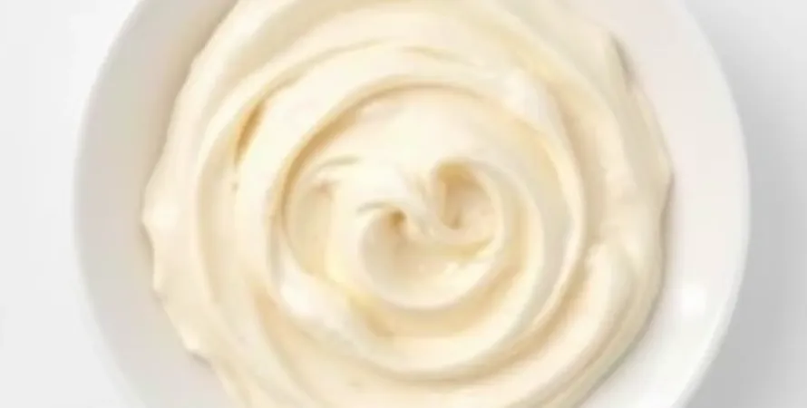 Crème végane lisse