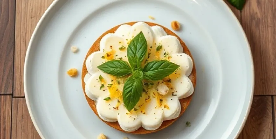 Tartinade de Fromage au Basilic et Noix