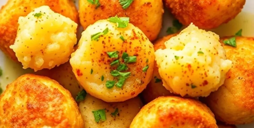 Croquettes de pomme de terre croustillantes