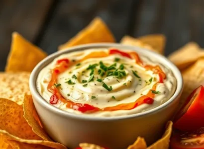 Dip Fromage et Piment