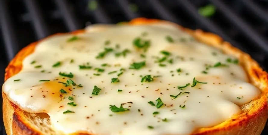 Pain au fromage et ail grillé