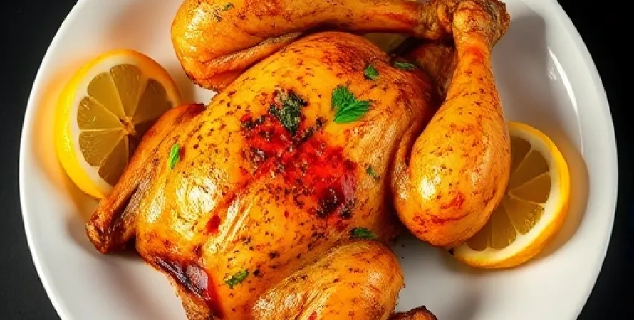 Poulets épicés au citron