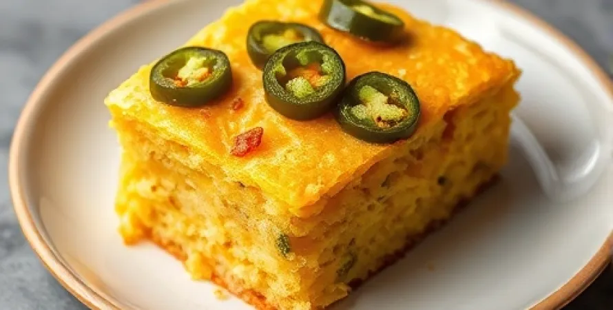 Cornbread au fromage et au piment