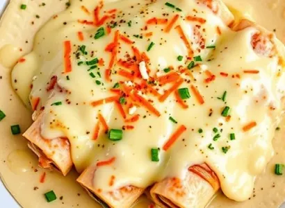 Enchiladas au poulet et fromage