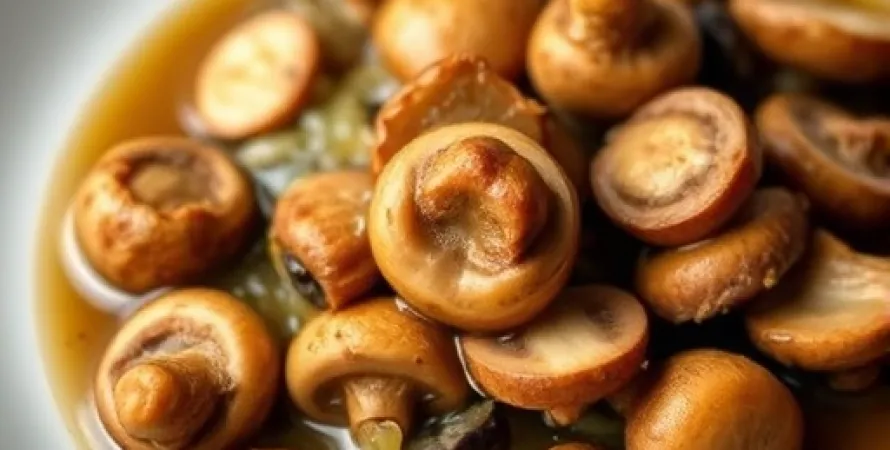 Sauce aux champignons britannique