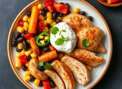 Poulet mexicain épicé au Cookeo