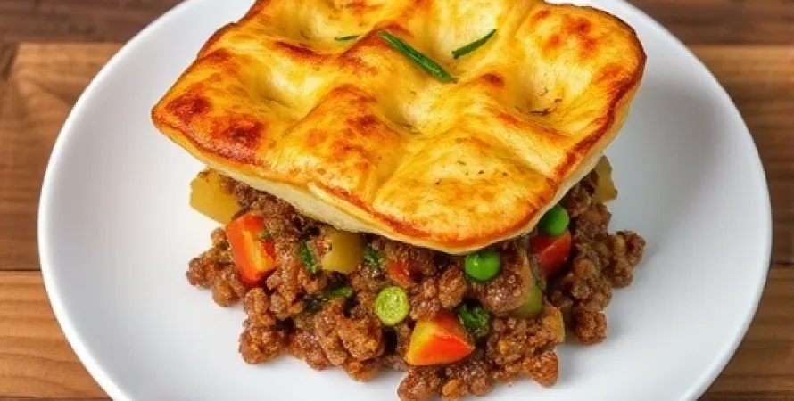 Tourtière renversée