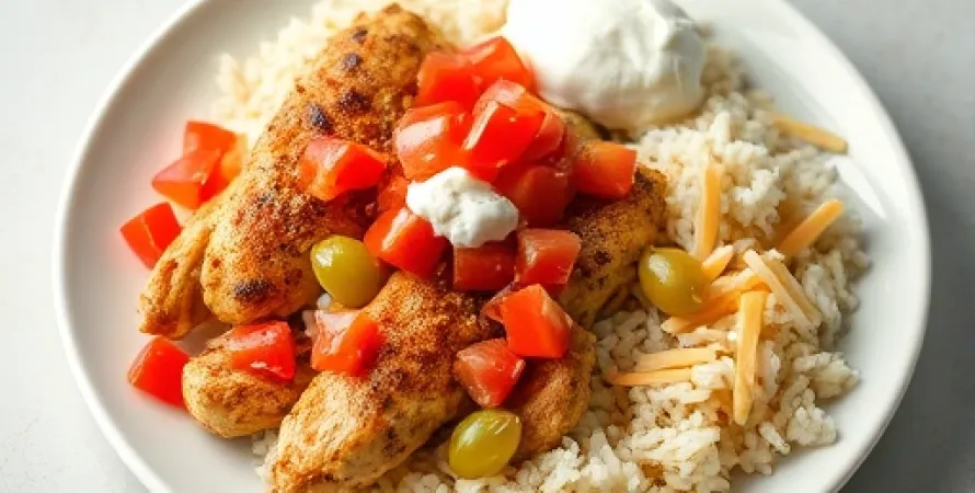 Poulet au taco rapide