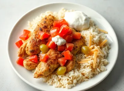 Poulet au taco rapide