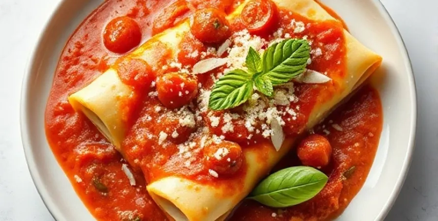 Manicotti italien
