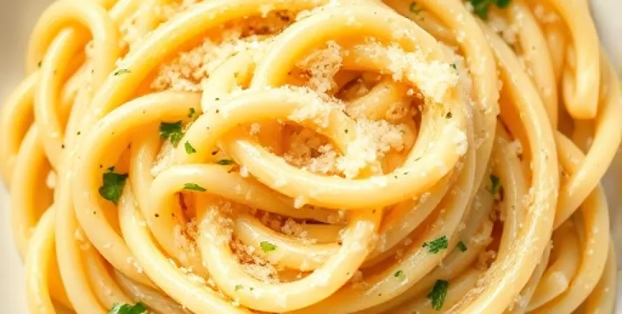 Pâtes crémeuses au parmesan