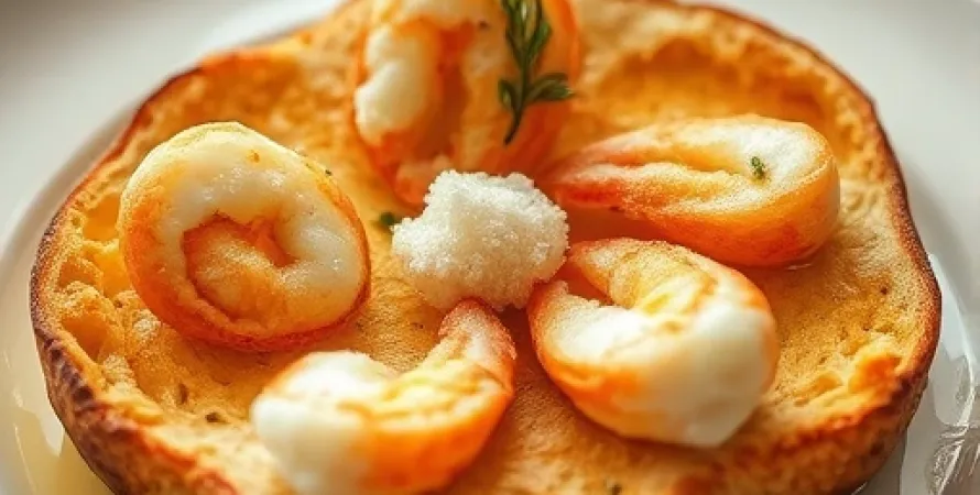 Pain d'avoine et poissons frits