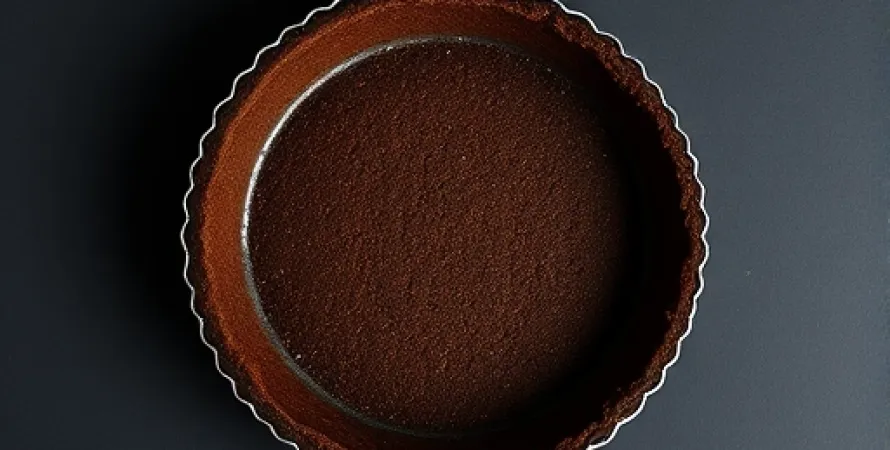 Croûte vegane au chocolat