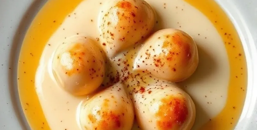 Sauce aux œufs épaisse