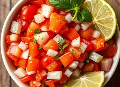 Salsa de tomates fraîches