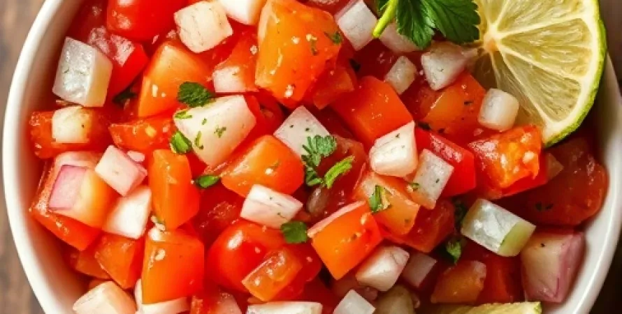 Salsa de tomates fraîches