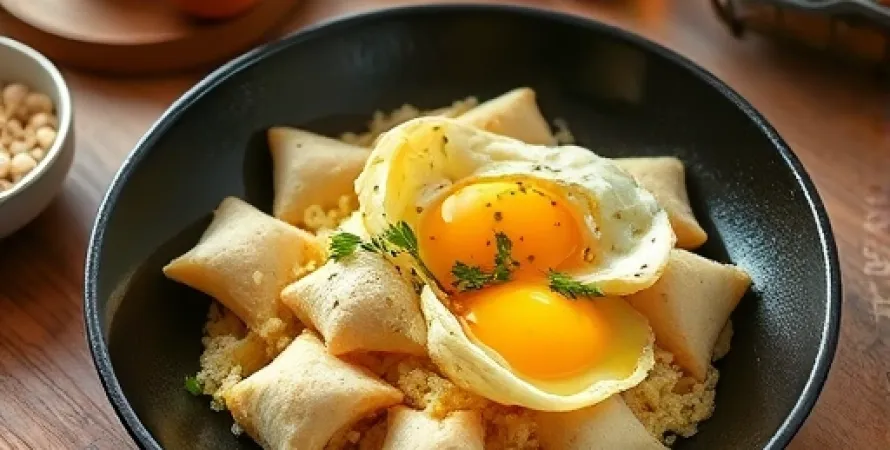 Pâtes au fromage et aux oeufs