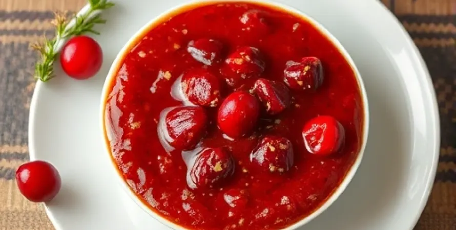 Moutarde aux cranberries