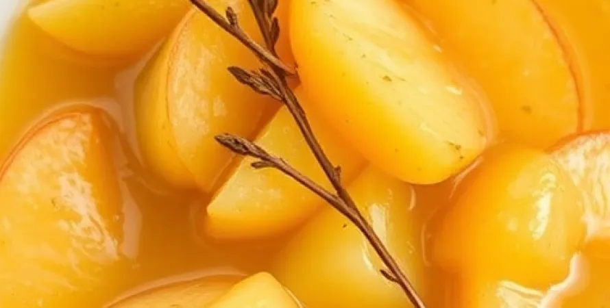 Compote de pommes en conserve
