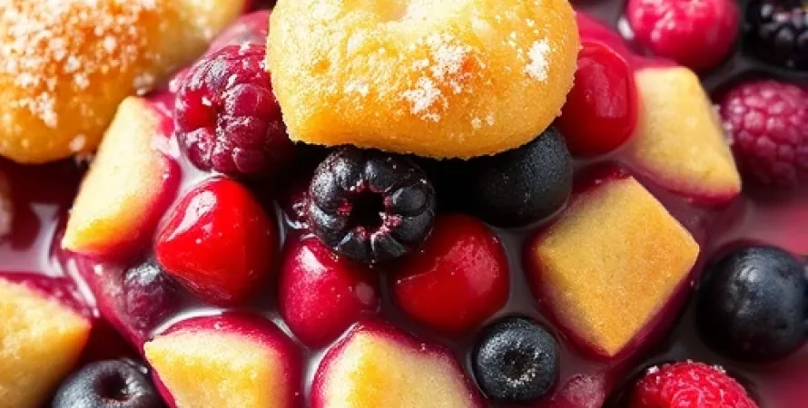 Cobbler de fruits