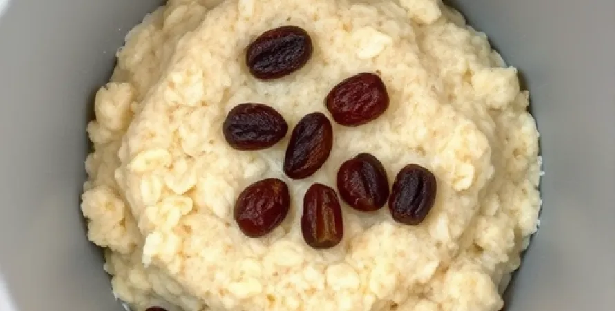 Flocons d'avoine cuits au cuiseur de riz