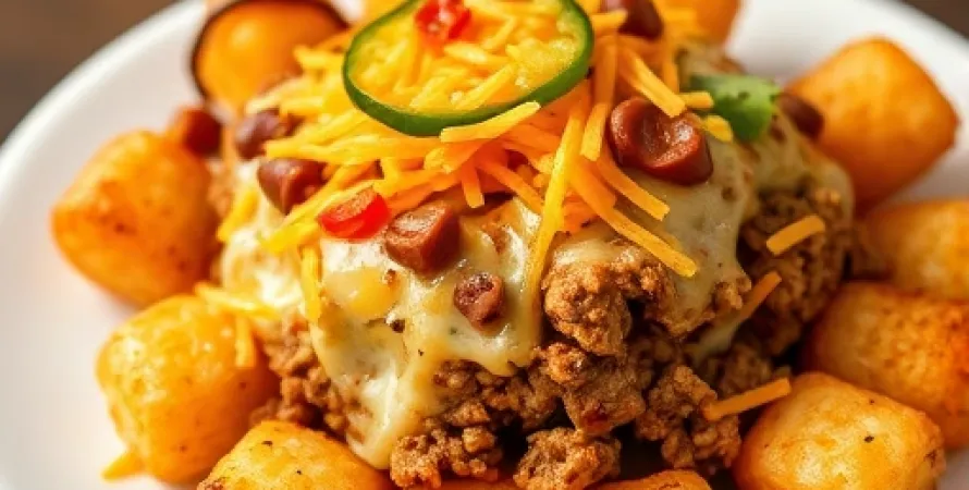 Taco Tots au Four