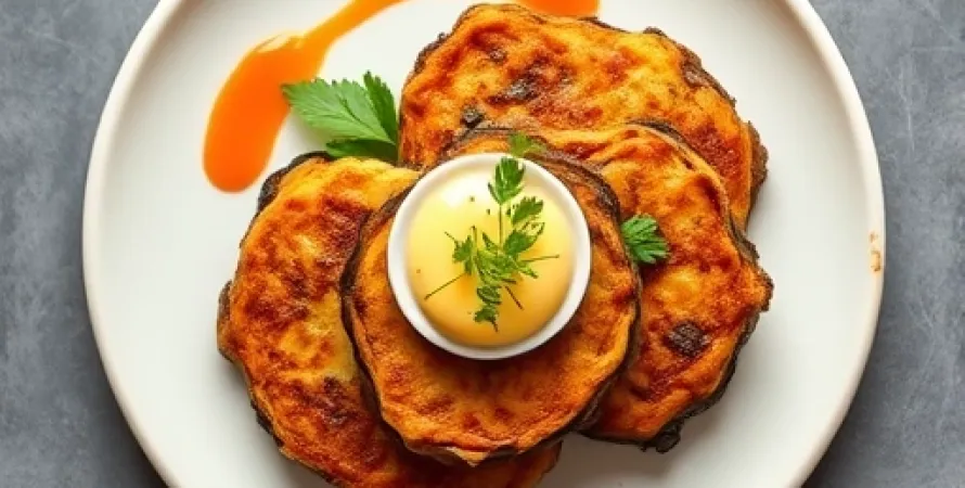 Beignets d'aubergine