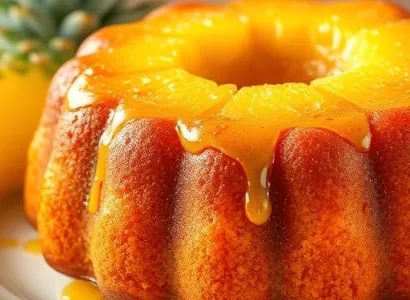 Gâteau à l'ananas