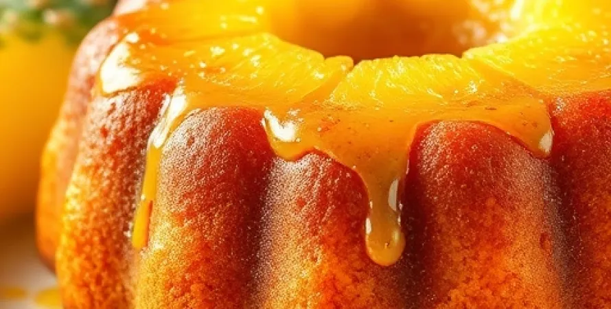 Gâteau à l'ananas