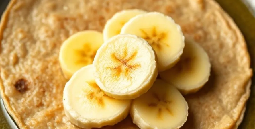 Crêpes d'épeautre aux bananes