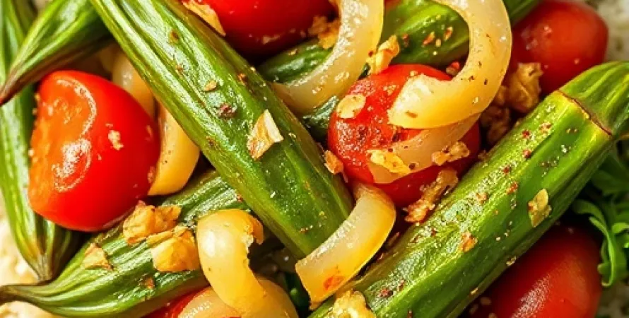 Okra turc à la tomate