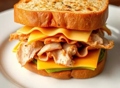 Sandwich au dinde