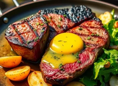 Steak de sirloin au BBQ