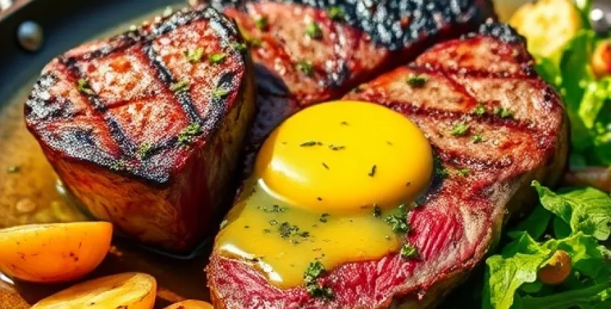 Steak de sirloin au BBQ