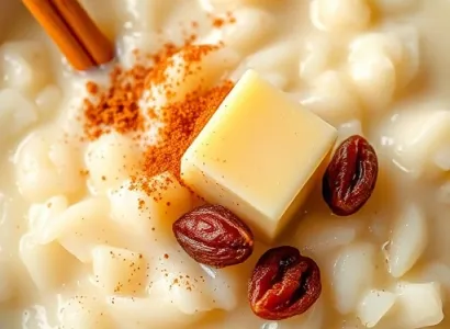 Pouding au riz à la cannelle
