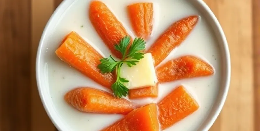 Carottes au lait