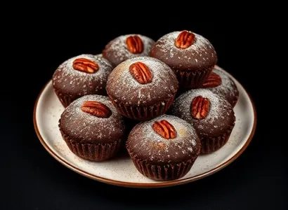 Gâteaux de mariage mexicains au chocolat