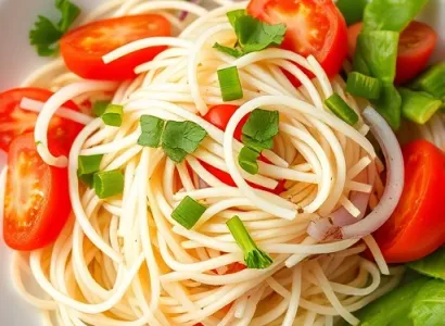 Salade de pousses de haricot mung