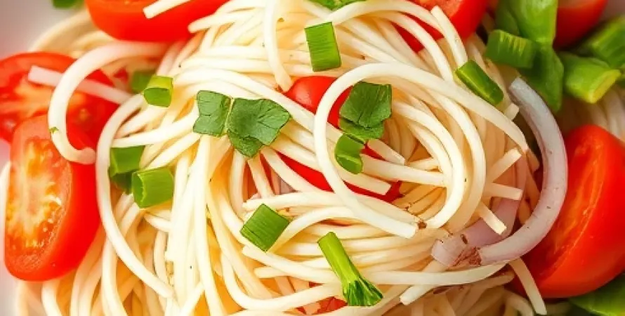 Salade de pousses de haricot mung