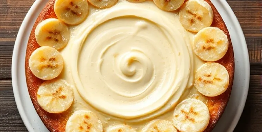 Gâteau de banane au fromage à la crème