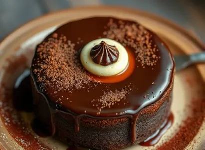 Gâteau au Chocolat au Crème Aigre