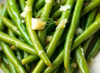 Haricots verts au aneth