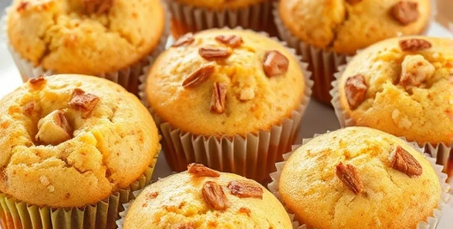 Muffins au beurre et au cinnamon