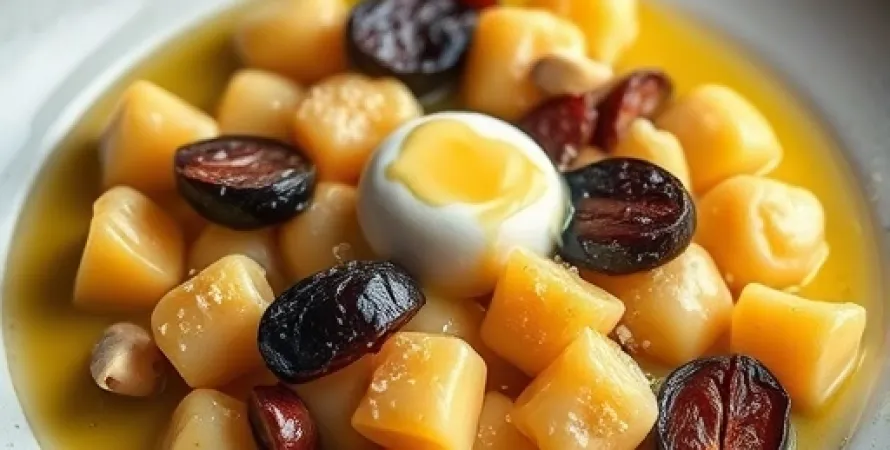 Gnocchi aux prunes