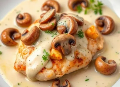 Poulet au champagne