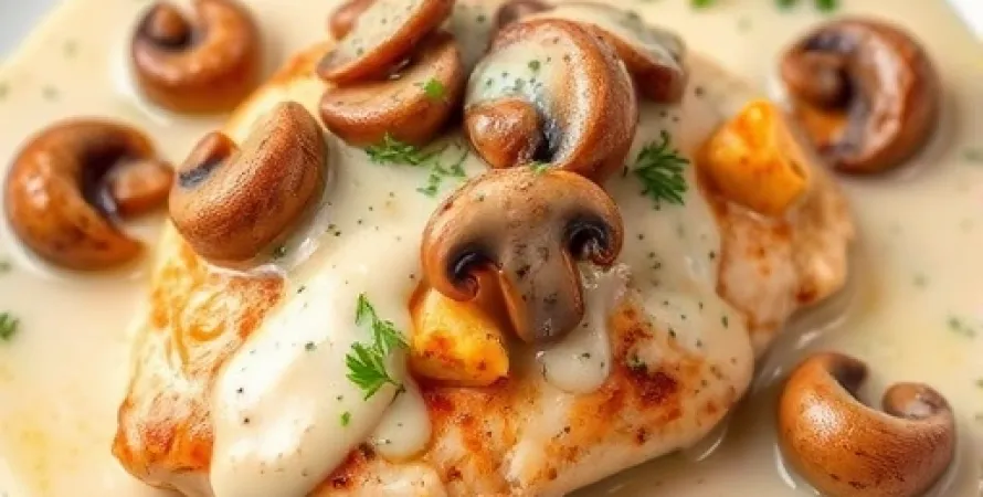 Poulet au champagne