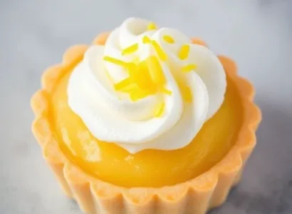 Dessert au citron glacé