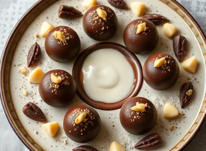 Bonbons au chocolat et noix