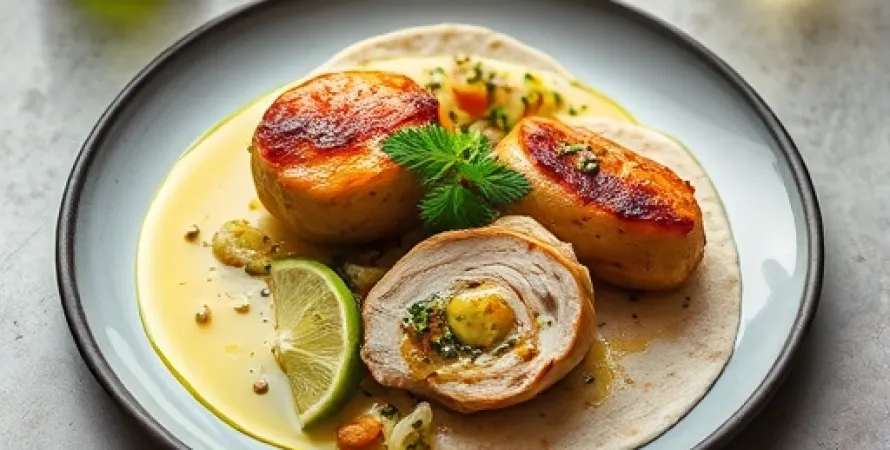 Poulet au citron vert et tequila